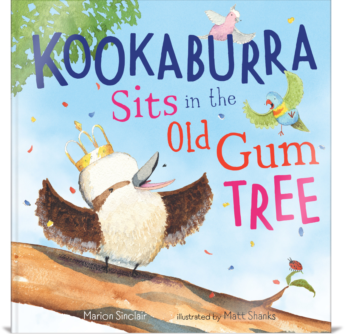 Kookaburra Sits in the Old Gumtree cover, Matt Shanks, Scholastic Australia