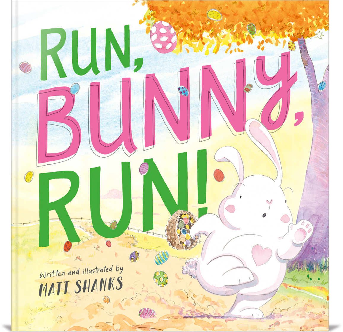 Run Bunny Run cover, Matt Shanks, Scholastic Australia